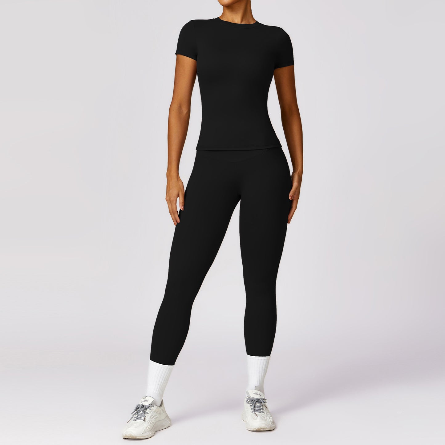 High Performance Women's Zip Up Long Sleeve Quick Dry Yoga Set for Spring Ideal for Intense Running and Fitness Workouts Style 8455