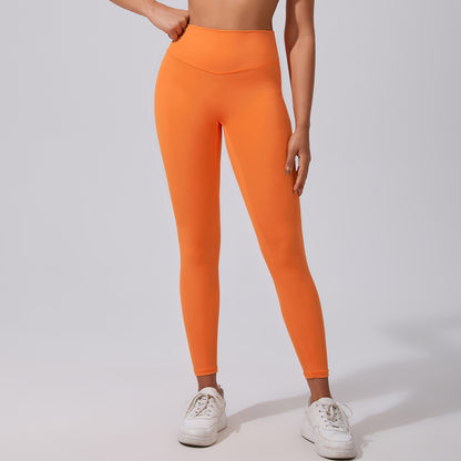 High Waisted Peach Butt Yoga Leggings for Women Cloud Feeling Butt Lifting Workout Tights with No Awkward Seams for Fitness and Comfort