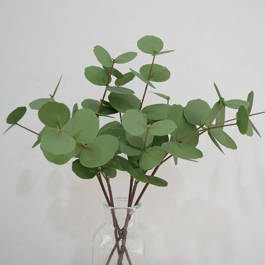 Luxurious Nordic-Style Artificial Eucalyptus Greenery with Soft Texture for Stylish Home Decor – Perfect for Living Room or Dining Table Arrangements