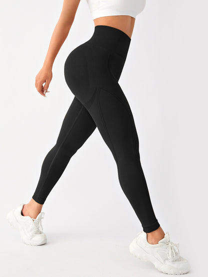 High Waisted Seamless Peach Yoga Pants for Women Tummy Control Butt Lifting and Breathable Outdoor Running and Workout Leggings