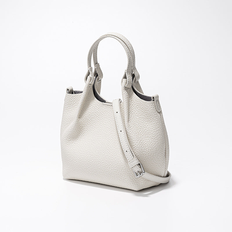 Mini Handbag Made from Full Grain Leather Versatile Commuter Shoulder and Crossbody Bag for Everyday Use