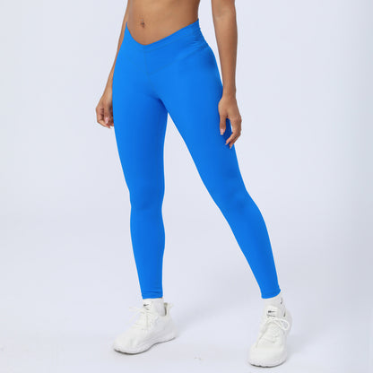 High Performance V Waist Yoga Pants for Women Ultra Stretch Fitness Leggings for Tummy Control and Butt Lifting 3 4 Length Activewear