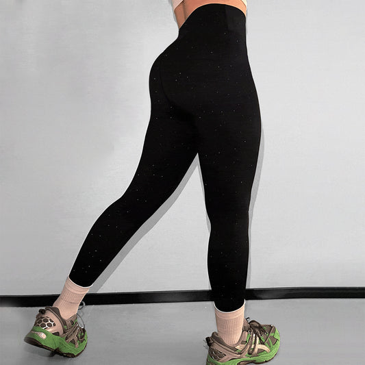 High Waisted Wide Leg Yoga Pants for Fall and Winter No Show Seam High Elasticity Lifting Fitness Leggings for Comfort and Style