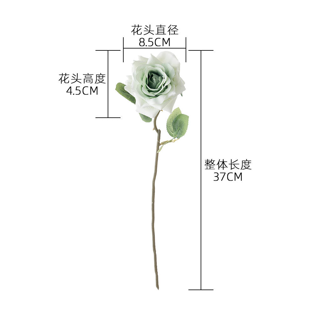 Stunning Artificial MiDa Rose Plant Bonsai - Perfect Wedding Decoration - Realistic INS Style Fake Roses for Home & Event Décor (Model MW69911)