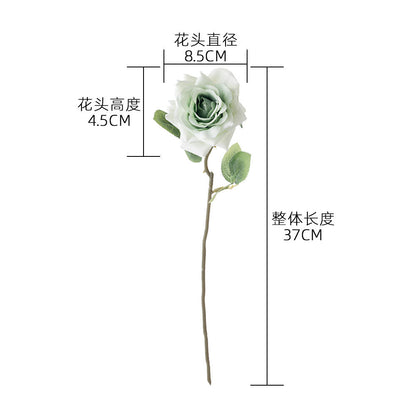 Stunning Artificial MiDa Rose Plant Bonsai - Perfect Wedding Decoration - Realistic INS Style Fake Roses for Home & Event Décor (Model MW69911)