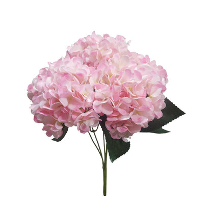 Elegant European Style 5-Head Hydrangea Faux Flower Bouquet – Perfect for Weddings, Parties, and Decorations; Realistic Silk Hydrangea Floral Arrangement for Bridal Bouquets and Event Photography Props