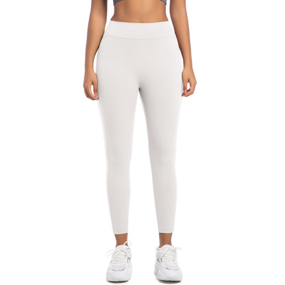 High Waisted Peach Butt Yoga Pants with Functional Pockets for Outdoor Running Stretchy and Cargo Leggings for Maximum Comfort