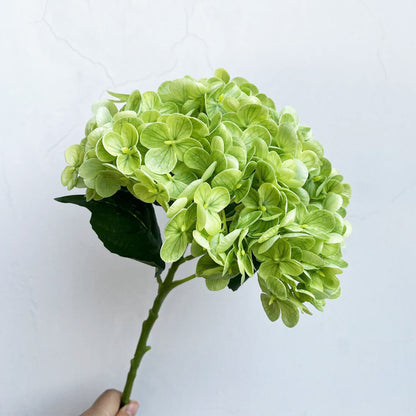 Realistic Faux Hydrangea Blooms - Soft Touch Silk Flowers for Elegant Home Decor and Wedding Celebrations – Perfect for Lasting Beauty and Low Maintenance