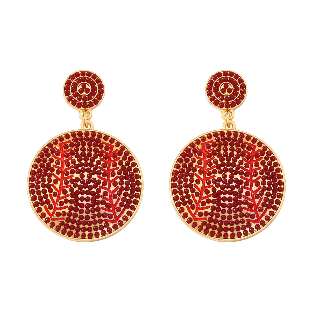Chic Olive Pearl Statement Earrings – Versatile Party Accessory for Women, Perfect for Any Occasion!