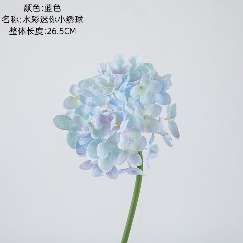 Lifelike Hydrangea Artificial Flower Plant for Stunning Wedding Bouquets - Perfect for Home Decoration, Backdrop Flower Walls, and Photography Styling MW07354