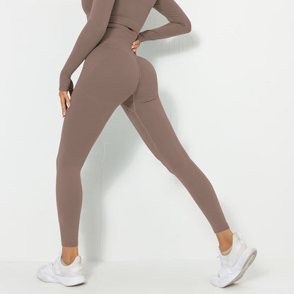 Seamless Moisture Wicking High Waisted Peach Lift Tights for Women Breathable Quick Dry and Comfortable Fitness Leggings for Yoga and Gym Workouts