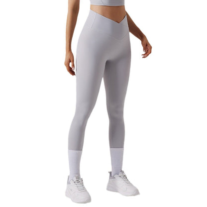 High Waisted Elastic Workout Leggings for Running and Yoga Butt Lifting Quick Dry and Sculpting Fitness Pants