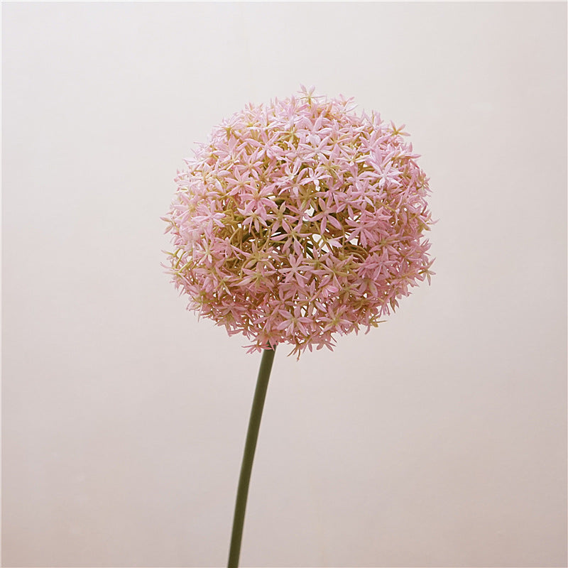 Realistic Single Stem Green Onion Flower - Perfect for Window Displays, Wedding Decor, Photo Props & Floral Arrangements