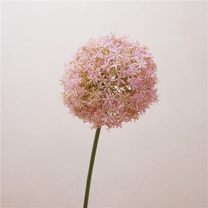 Realistic Single Stem Green Onion Flower - Perfect for Window Displays, Wedding Decor, Photo Props & Floral Arrangements