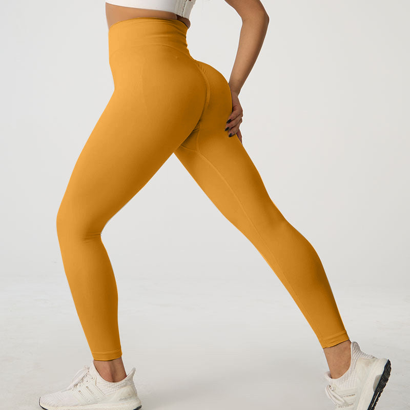 High Waisted Peachy Yoga Leggings for Fall and Winter Quick Dry Cycling Workout Pants Flattering Fit for Every Shape