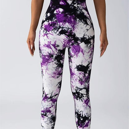 High Waisted Tie Dye Yoga Pants for Women Butt Lifting Fitness Leggings for and Performance