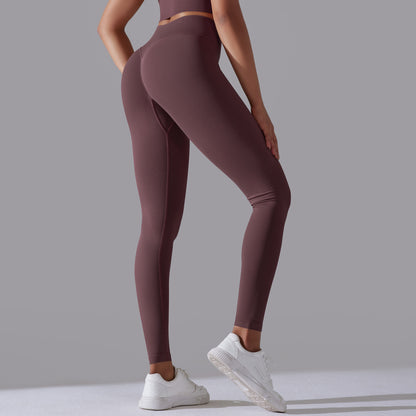 Seamless High Waisted Control Pants for Women Sculpting Peach Butt Leggings for Yoga Fitness and Everyday Wear