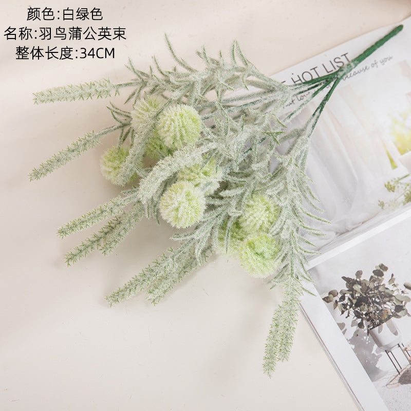 Chic Faux Dandelion and Grass Home Decor – Perfect for Weddings and Everyday Decor – MW85505