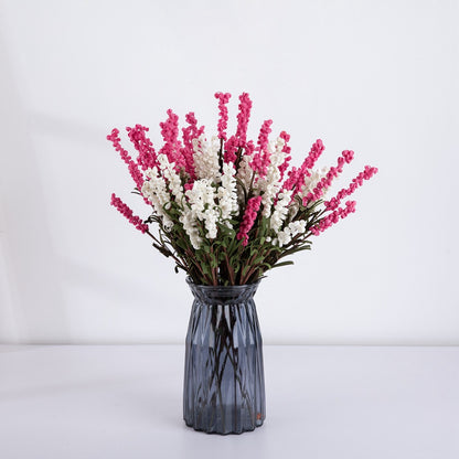 7-Branch Foam Lavender Faux Flowers - Perfect for Weddings, Home Decor, and Event Decorations | MW09904