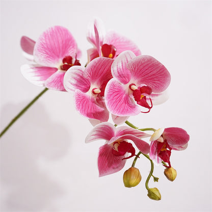 Lifelike Orchid Home Table Decor - Stunning Artificial Flowers for Weddings, Hotel Lobbies, and Photography Props