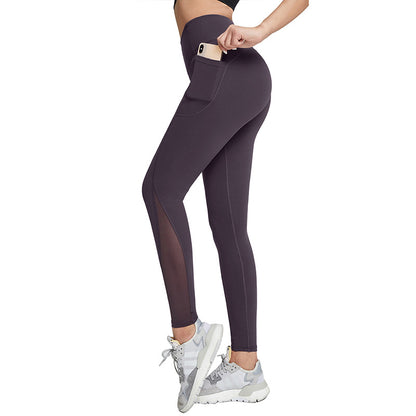 High Waist Tummy Control Shaping Leggings for Women Butt Lifting Comfortable Yoga Pants with Pockets for Gym Fitness Training