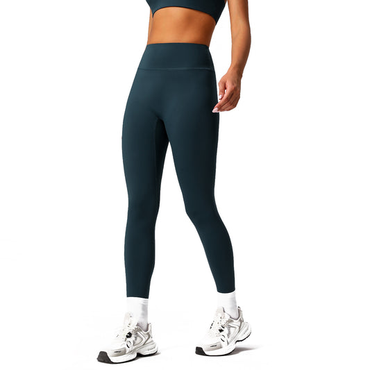 Quick Dry High Waisted Leggings for Workout Running and Yoga No Visible Lines Enhancing Deep V Butt Lift for Fitness Enthusiasts