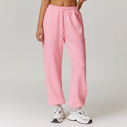 Spring High Waisted Relaxed Fit Sweatpants Versatile Wide Leg Joggers for Casual Outfits Activewear Style 8952 1