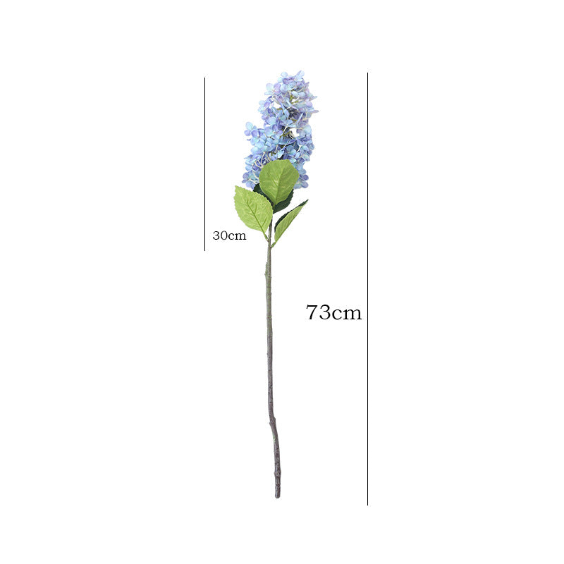 Stunning Scandinavian Single-Stem Buddha Stupa Hydrangea Faux Flower – Perfect for Home Décor, Weddings, Event Styling, and Photography Props