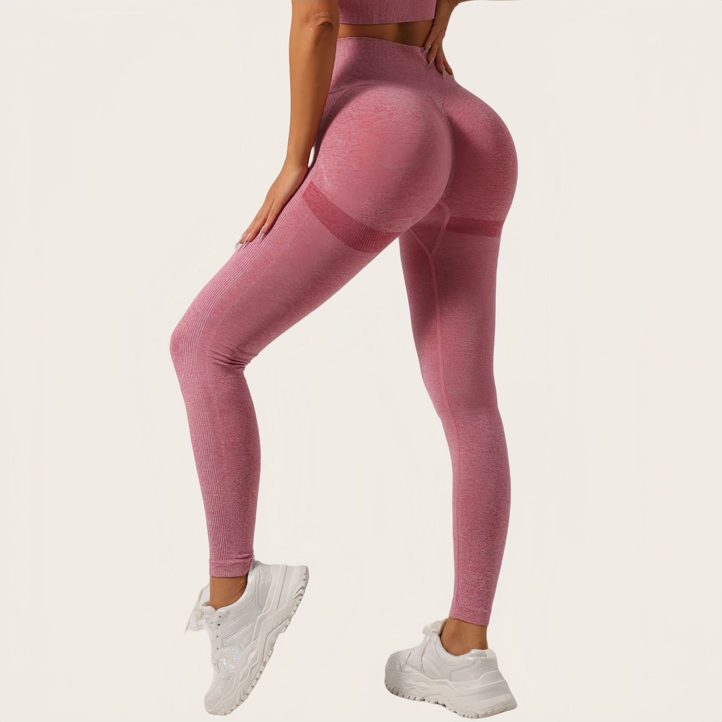 High Waisted Seamless Peach Butt Lift Leggings for Women for Fall and Winter Sports Running Fitness and Yoga