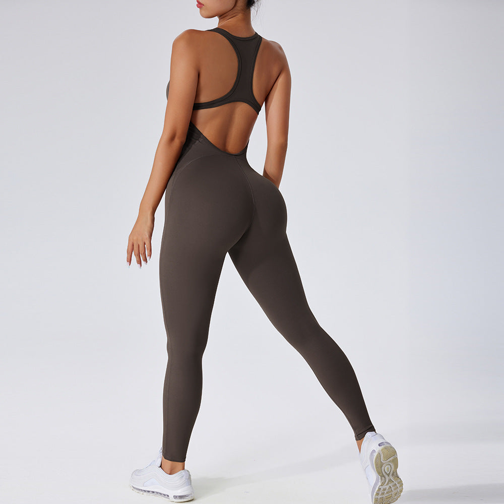 Peach Butt Yoga Jumpsuit Quick Dry Breathable Activewear for ing Your Workout