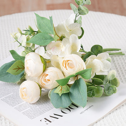 Elegant Korean Bridal Bouquet - Stunning Faux Flower Arrangement for Weddings and Home Decor - Perfect Photography Prop