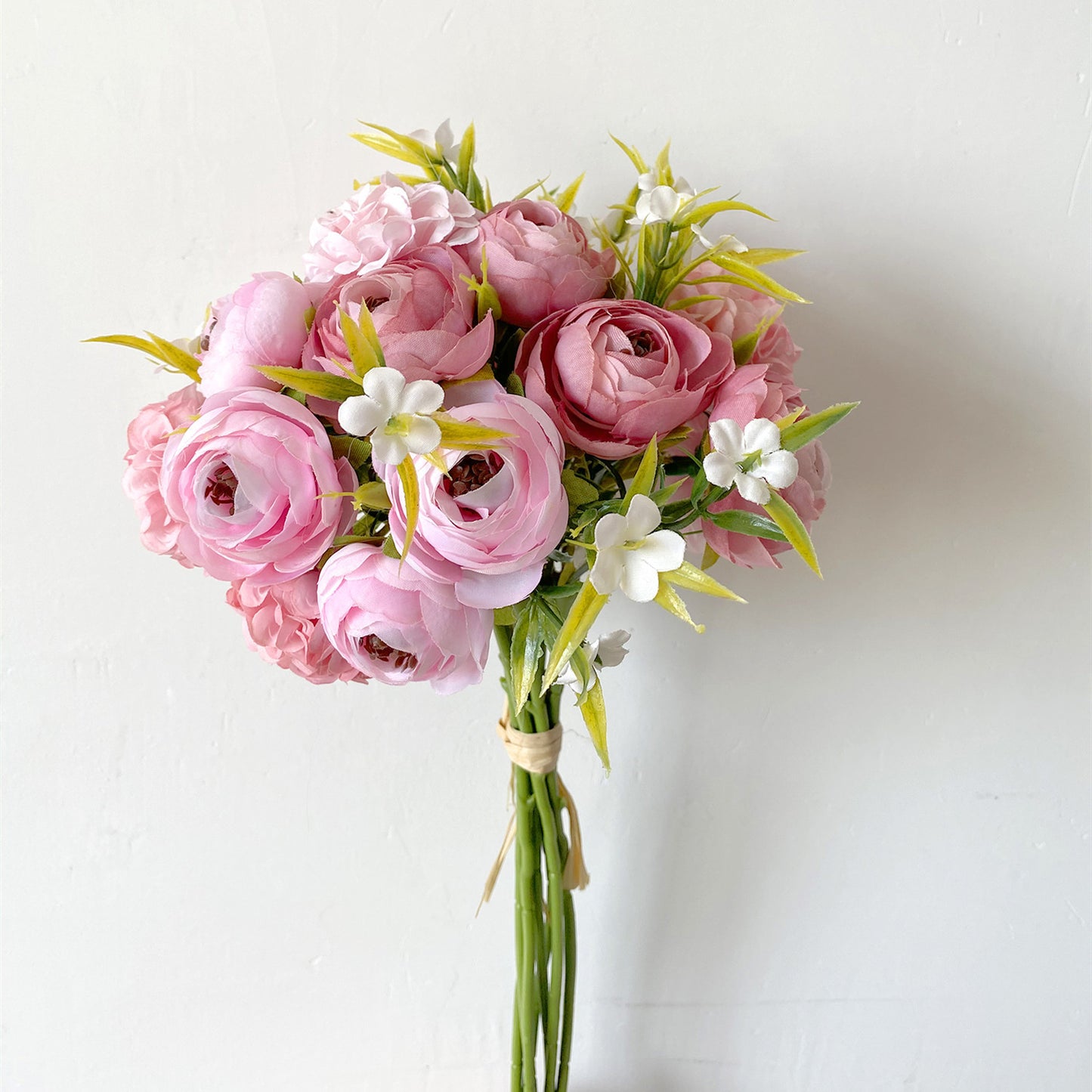 Charming Mixed Floral Arrangement with Hydrangea and Peony - Elegant Artificial Flower Bouquet for Home Décor and Wedding Celebrations