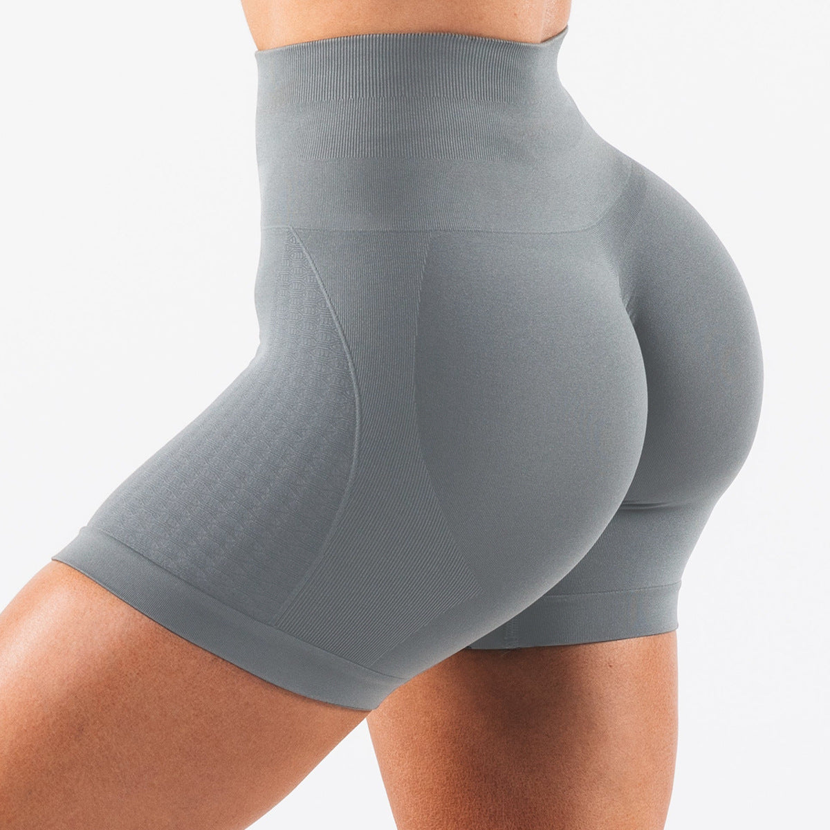 Seamless Gym Shorts for Women 6 Colors Available Honey Peach Design for Yoga and Fitness Activities