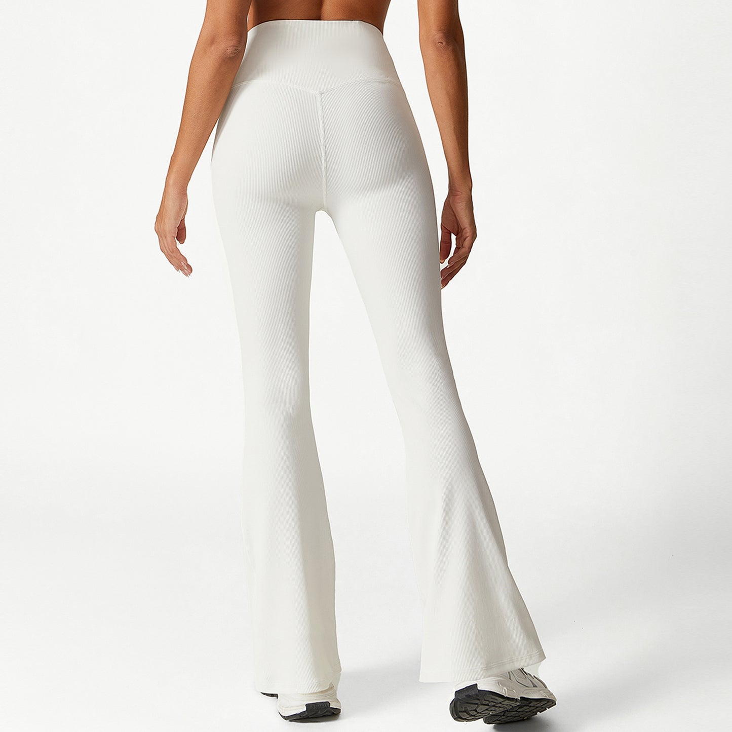 Seamless Support Cross Back Bra and High Waisted Comfort Wide Leg Pants Effortless Style and Comfort for Every Occasion