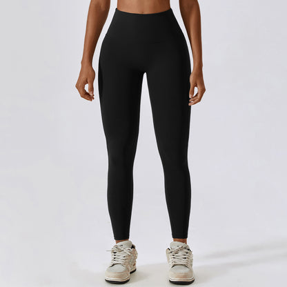 High Waist Quick Dry Yoga Pants for Women Butt Lifting Tummy Control Fitness Leggings for Outdoor Running and Workouts