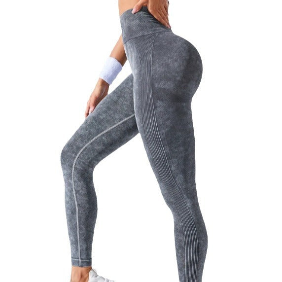 Seamless Peach Yoga Pants with Smoothing Scrub Finish High Waisted Butt Lifting Leggings for Women for Outdoor Workouts and Fitness