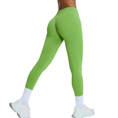 Seamless Women s Running and Yoga Pants Butt Lifting High Waisted Fitness Leggings for Outdoor Workouts