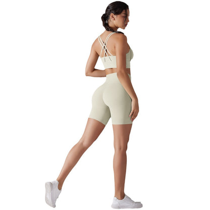 Trending High Waisted Butt Lifting Seamless Shorts No Underwear Needed for Comfort for Running Gym Workouts and Yoga Sets