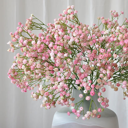 Realistic Baby's Breath Artificial Flower Stem - Perfect for Wedding Decor, Home Styling, and Floral Arrangements