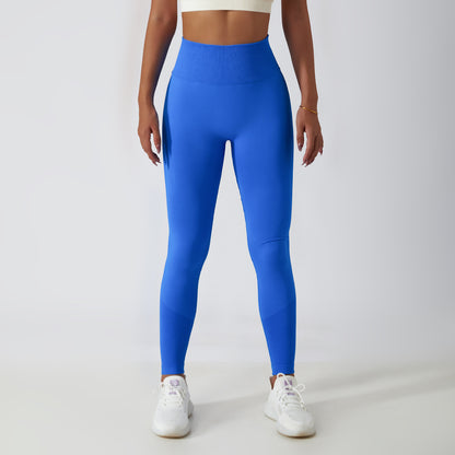 Seamless High Waisted Yoga Leggings for Women Breathable Butt Lifting Outdoor Running Fitness Pants for Yoga and Gym Workouts