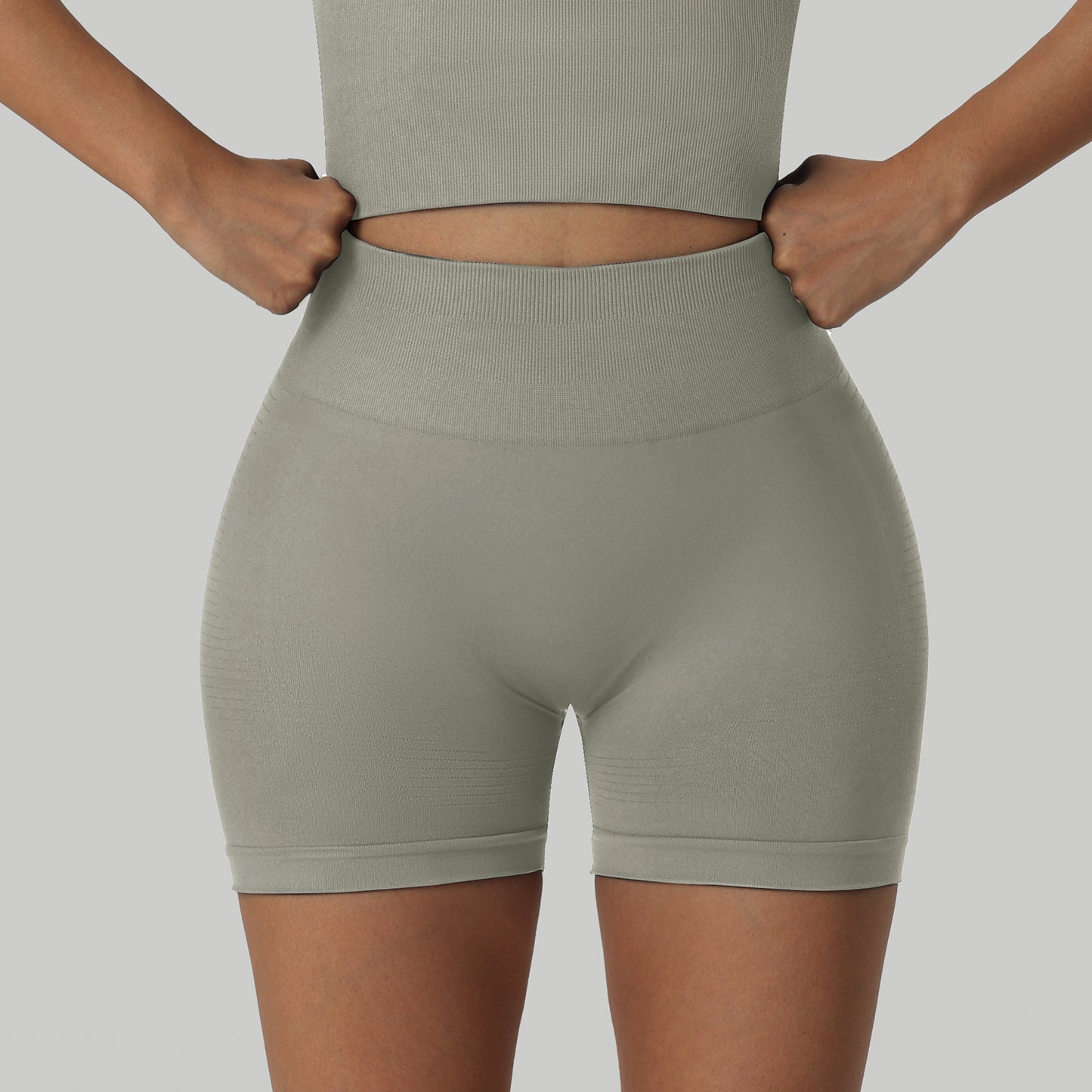 Seamless High Waisted Yoga Shorts for Peachy Lift High Elasticity Activewear for Fitness Running for Everyday Wear