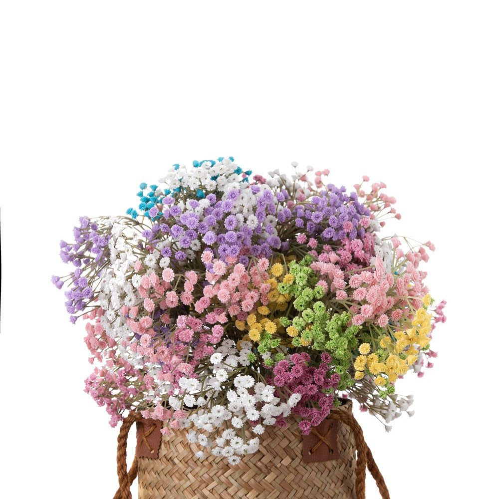 Charming Baby's Breath Faux Flower Arrangement – Perfect for Home Décor, Weddings, and Special Events (Model DY1-484)