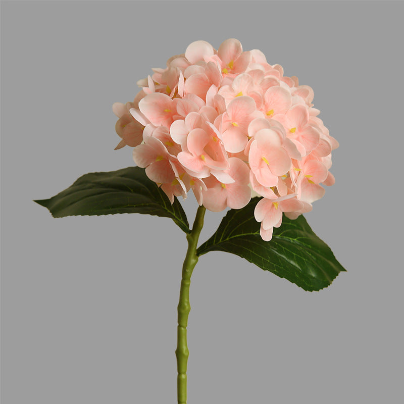 Fresh Touch Hydrangea Multi-Layered Exquisite Moisturizing Artificial Flower Arrangement for Elegant Living Room Decor