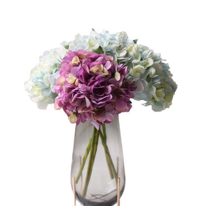 Realistic Hydrangea Floral Arrangements for Weddings - Stunning Home Decor & Event Centerpieces - Lifeslike Artificial Flowers for Elegant Bridal Celebrations