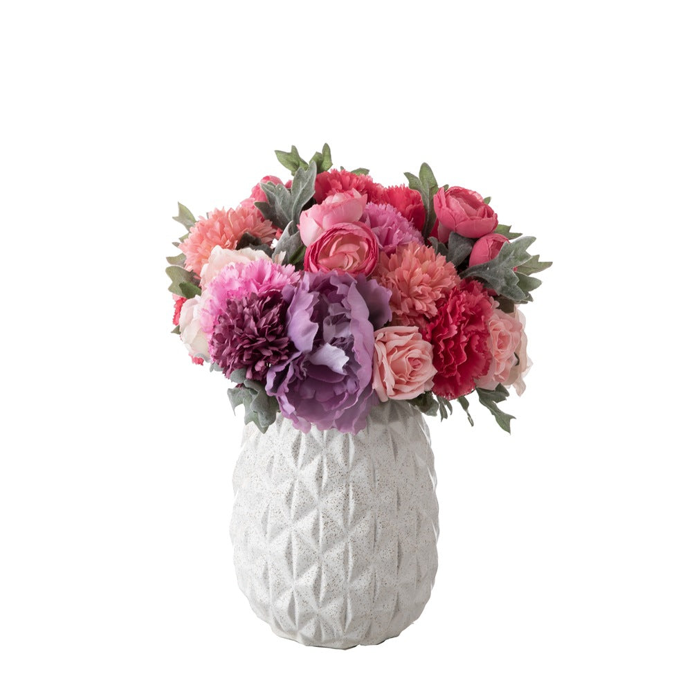 Stunning Handheld Bridal Bouquet - Realistic Faux Flowers for Weddings, Event Decor, and Gift Giving - GF15324