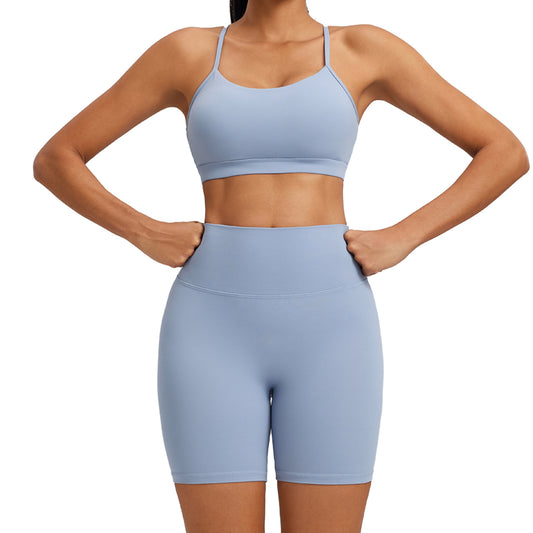 Buttery Soft Women s Seamless Yoga Set Luxurious Comfortable Fitness Outfit for Flexibility and Style