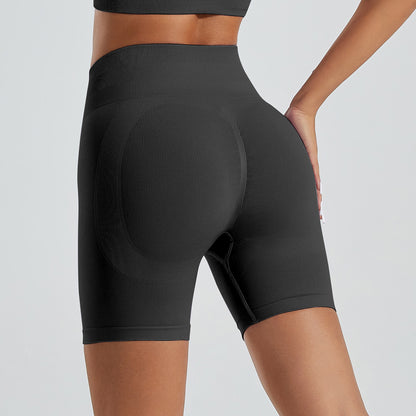 Seamless High Waisted Yoga Shorts for Enhanced Lift Workout and Running Shorts for Women