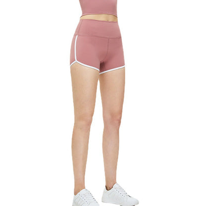 High Waisted Women's Yoga Shorts for Comfortable Outdoor Wear Lifted Butt Quick Dry for Running and Fitness Activities