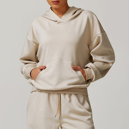 Women's Oversized Hooded Sweatshirt for Fall and Winter Long Sleeve Casual Sportswear Versatile and Outerwear Model 8952 2