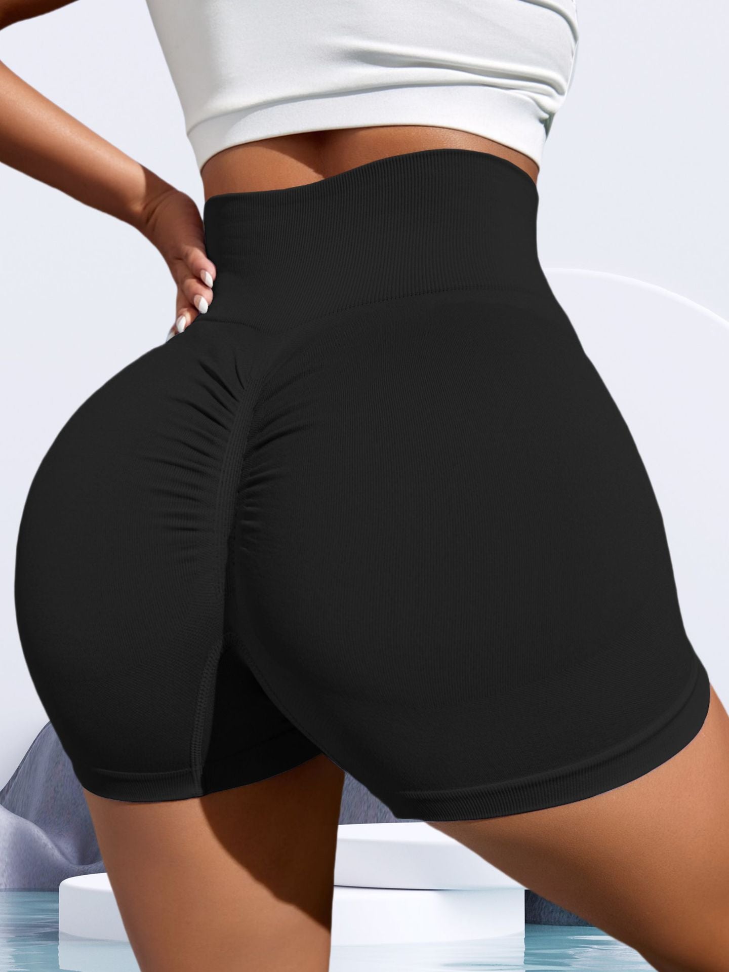 Seamless High Waisted Peach Butt Leggings for Women High Elasticity Breathable Solid Color Yoga and Fitness Pants for Workouts